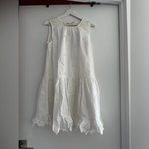 NWT Day birger et Mikkelsen Elegant White Eyelet Mini Dress